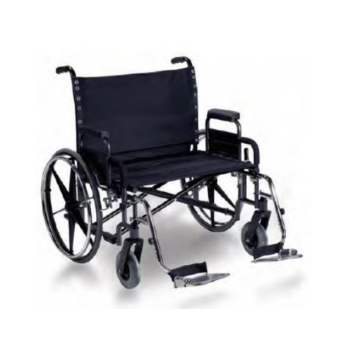 Breezy EC 2000HD Bariatric Manual Wheelchair, Vinyl, 71cm