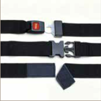 Fitted Car Style Lap Belt for Wheelchair