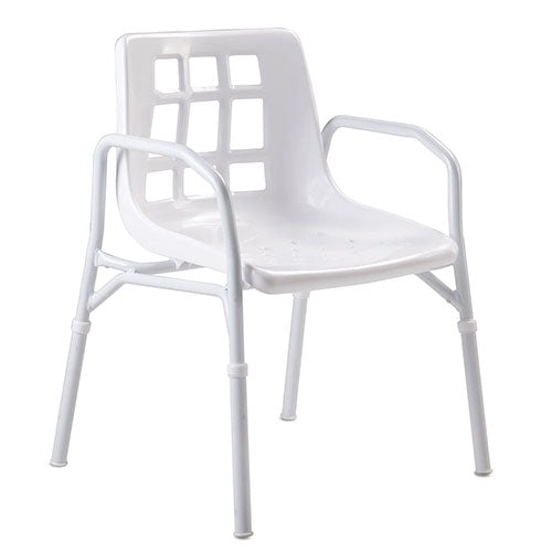 Duracare Aluminium Shower chair - 500mm Wide