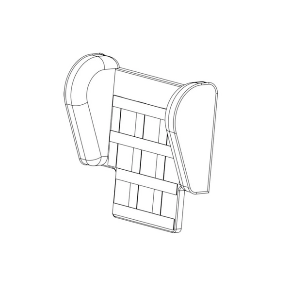 Backrest Kit for the Configura Comfort. This spare part DOES NOT include the Backrest Pillows. 