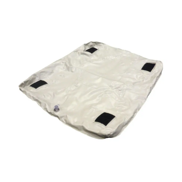 A Bladder Replacement Seat is used in pressure care seating systems. It contains an air- or fluid-filled bladder that helps distribute weight evenly when seated, reducing pressure points that can lead to pressure injuries or discomfort, especially for people who are seated for extended periods.