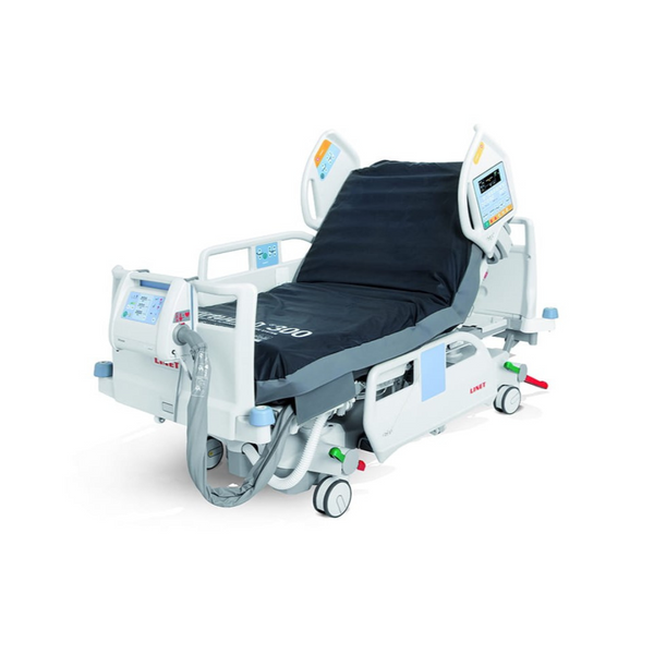 Eleganza 5 improves safety, comfort, and care with features like lateral tilt, early mobilisation aids, fall prevention tech, and efficient patient positioning.