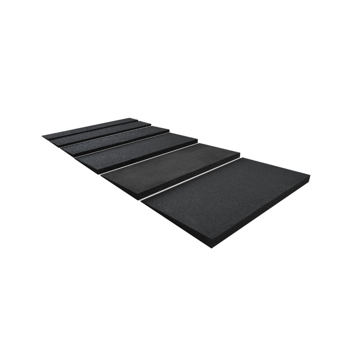 Improve access instantly with this durable, slip-resistant black rubber ramp. Easy to move, weatherproof, and safe for indoor or outdoor use.