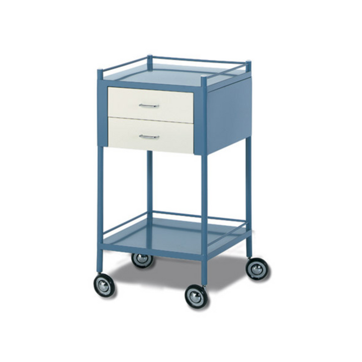 Features 2 Drawers and Rails for Easy Organization, Perfect for Keeping Supplies Handy. Dimensions: 500x500x900mm.