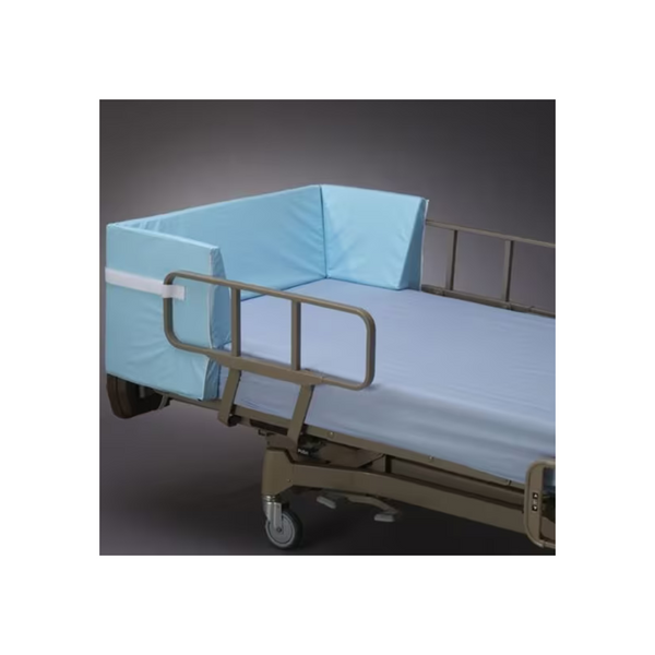 Helps protect patients from entrapment between the mattress and the headboard and/or footboard, and between the mattress and the ends of side rails.
