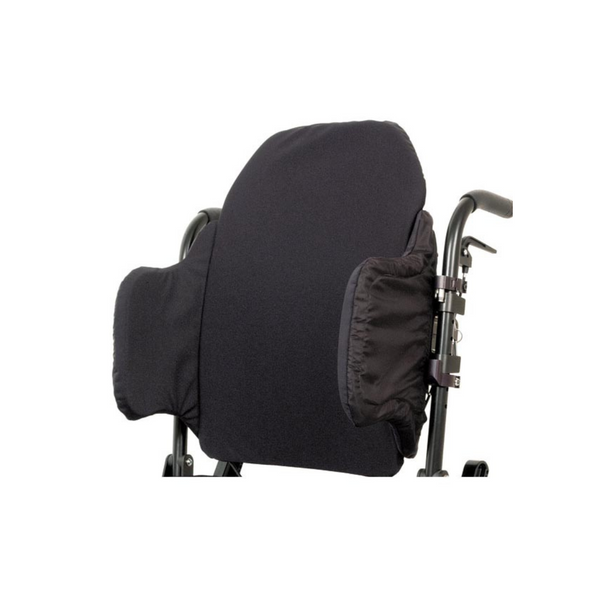 Lightweight contoured aluminium shell with multi-adjustable lateral supports .