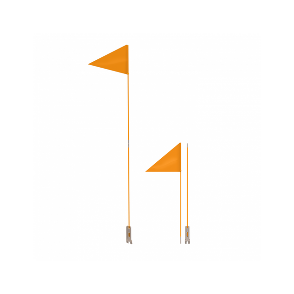 A flag that can be attached to your mobility scooter. Great for users wanting to increase visibility and safety.