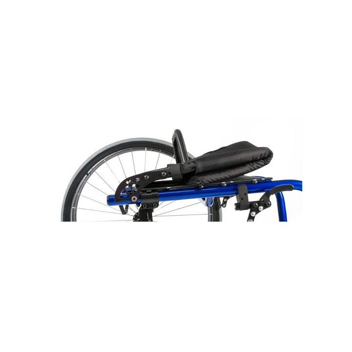 The Quickie QRi is available with Quickie's most popular wheelchair options and accessories to complement your lifestyle, including the Folding Lock-Down Angle Adjustable Back and a wide range of seat widths, seat depths, armrests, wheels, tires, and handrims.