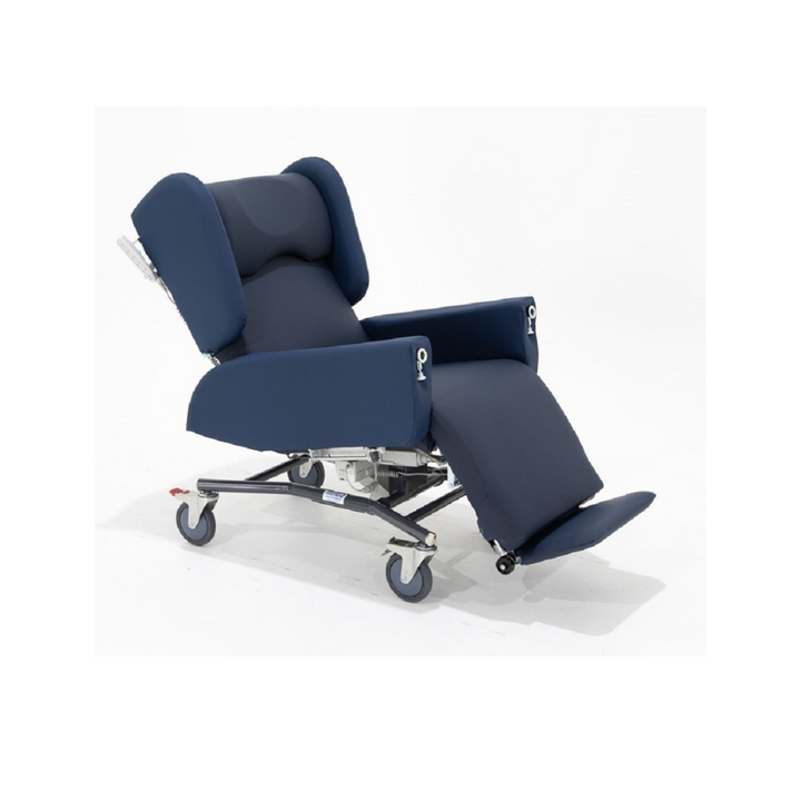 Electric 3-function chair with lay flat, gel seating, 200kg SWL & auto features. Built for comfort and care. Australian made with 5-year warranty.