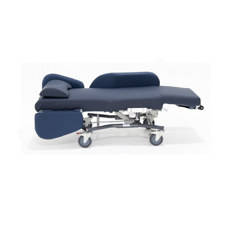 Electric 3-function chair with lay flat, gel seating, 200kg SWL & auto features. Built for comfort and care. Australian made with 5-year warranty.