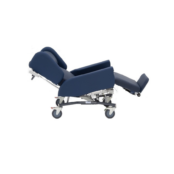 Electric 3-function chair with lay flat, gel seating, 200kg SWL & auto features. Built for comfort and care. Australian made with 5-year warranty.