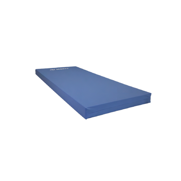 Durable, fire-retardant mattress cover with 4-way stretch, anti-shearing, breathable, wipe-clean surface and built-in antimicrobial protection.