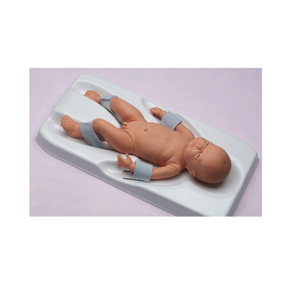 Soft foam straps securely hold an infant’s limbs in place on a circumstraint board. Adjustable hook and loop fasteners ensure a comfortable fit. Pack of 12 pairs.