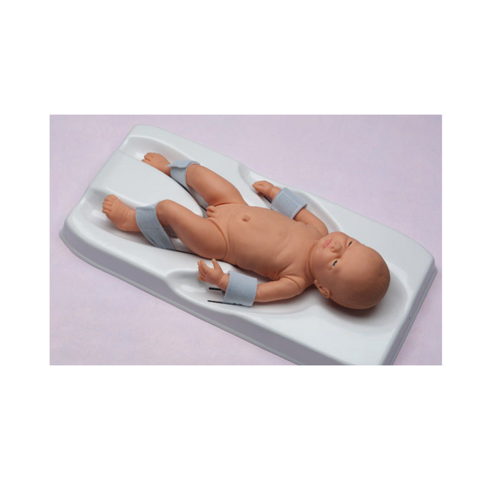 Soft foam straps securely hold an infant’s limbs in place on a circumstraint board. Adjustable hook and loop fasteners ensure a comfortable fit. Pack of 12 pairs.