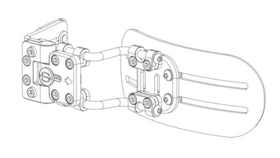 Spx Trunk Spex Lateral Trunk Supports: Swing-Away Axial