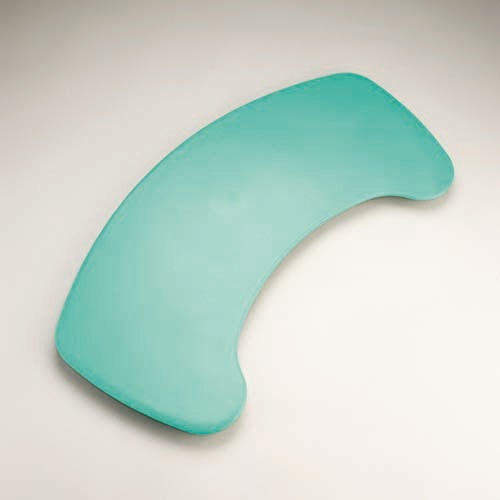 Made from solid, reinforced plastic, the curved board is waterproof and resists chipping, shattering, and splintering.