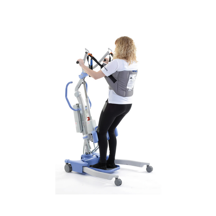 The Oxford Deluxe Standing sling (large) is suitable for patients who have a greater degree of weight-bearing ability. This assists with toileting duties and is easy to fit, helping carers to quickly and effectively transfer patients. This sling is a fully padded design, offering the patient excellent comfort. 
