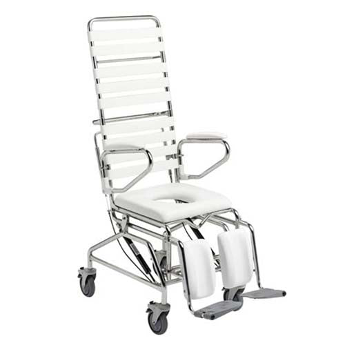 KCare Tilt-in-Space Mobile Shower Commode - 50cm Seat Width