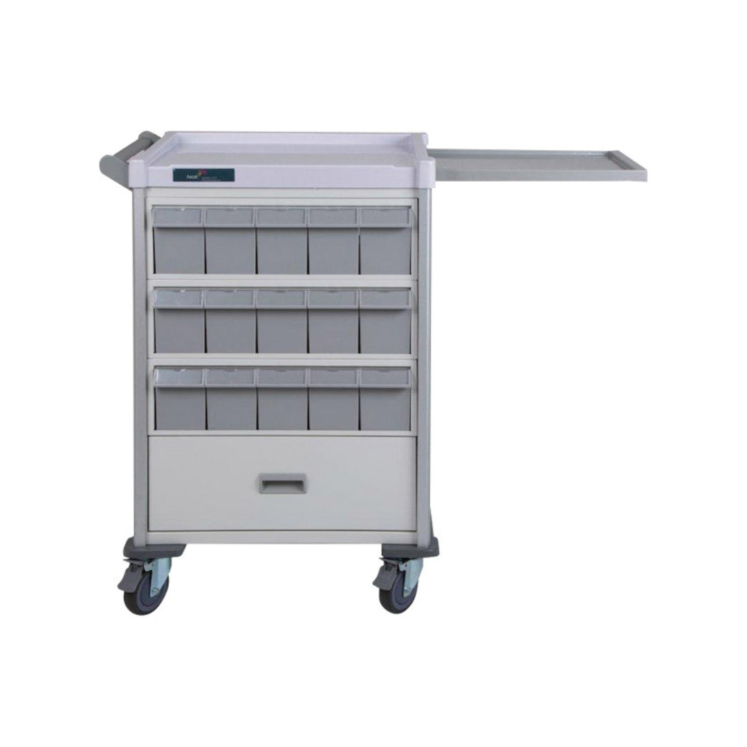 Duracare 30-Bin Clinical Storage Trolley