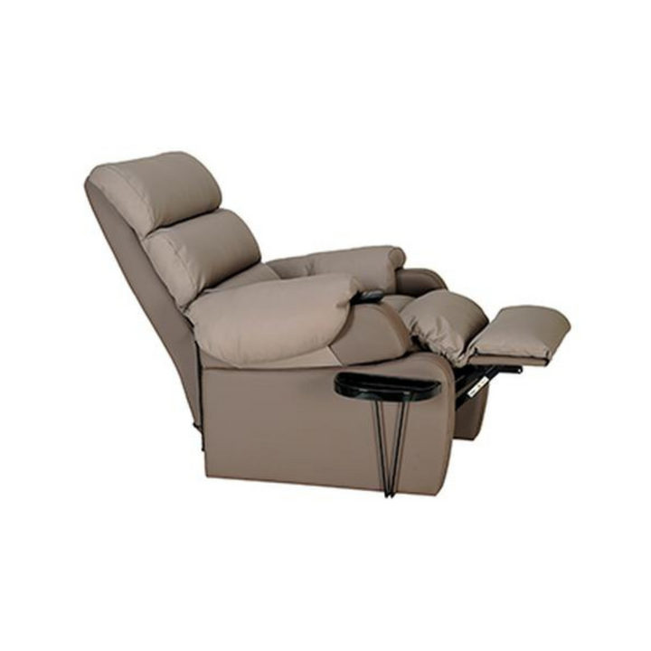 The Celeste lift chair is an electric lift chair (45cm depth), made with ultra-soft material to provide clients with high levels of comfort. The Celeste chair is multi-positional which allows for easy medical access, transfer, and cleaning.
