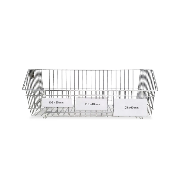 Label Holder for Wire Bins - 60 mm