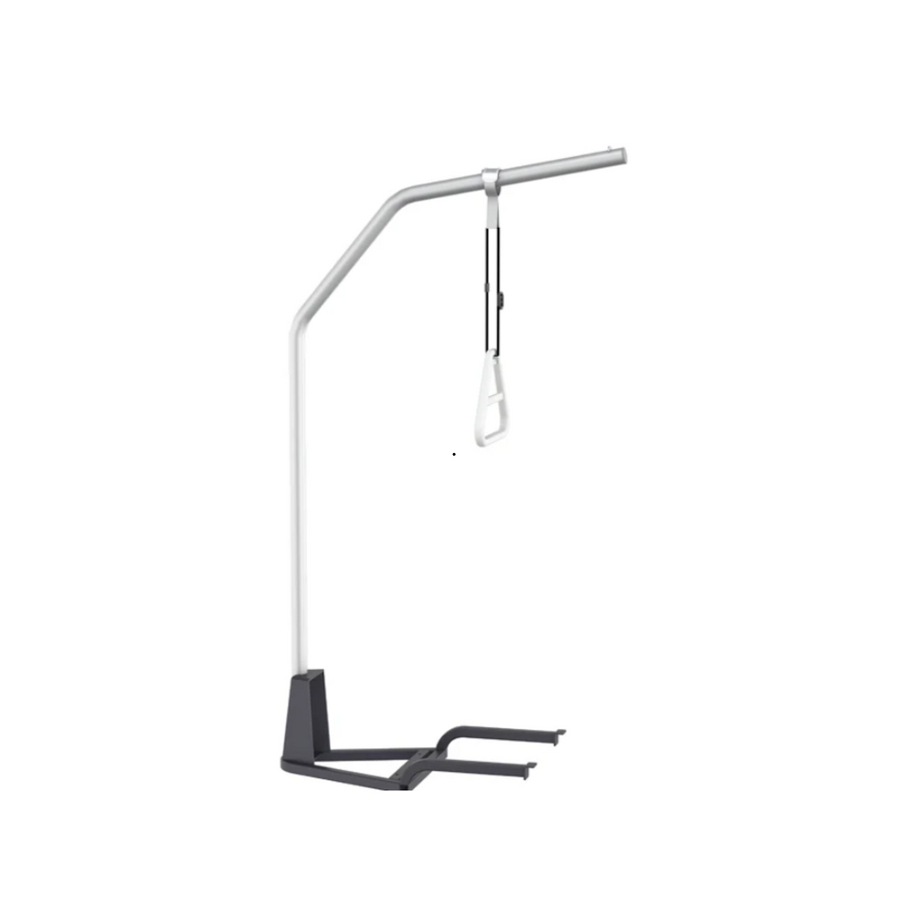 Overhead Bed Poles to Assist Movement in Bed
